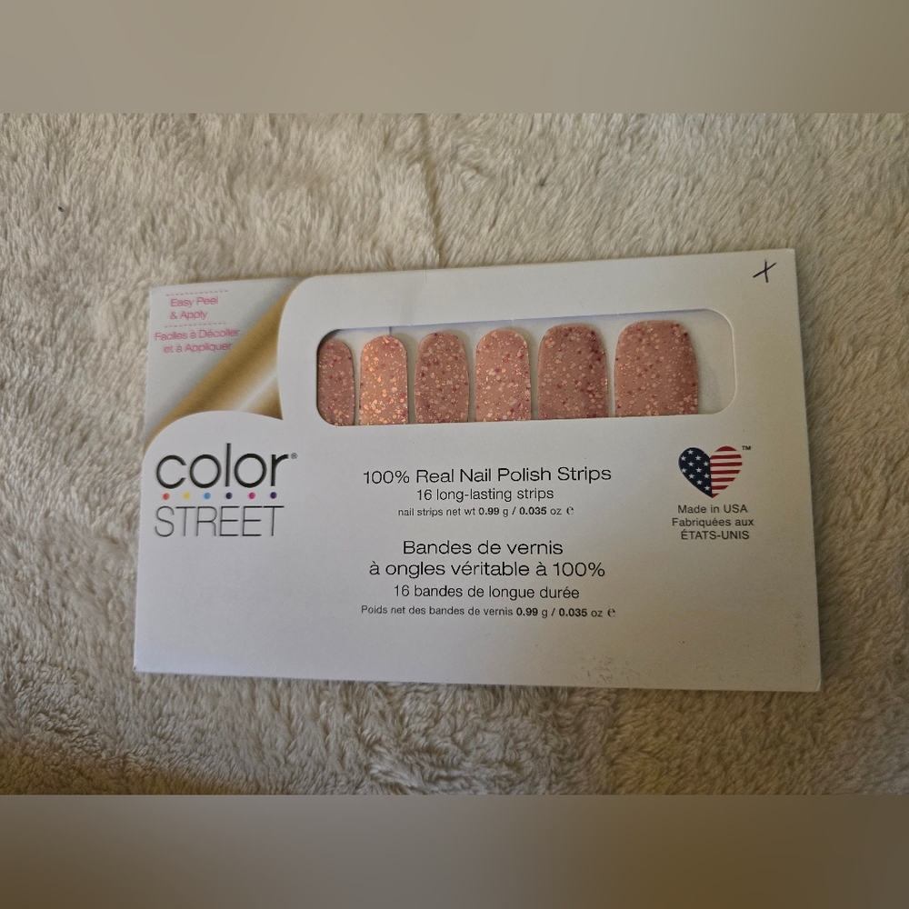 ✨ Color Street 100% Real Nail Polish Strips ✨Color: Sugarplum Fairy